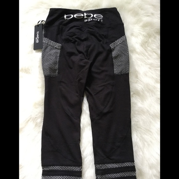 bebe Pants - 🖤FINAL💯🙌Sexy bebe Exercise Pants🖤💯Sz S NWT